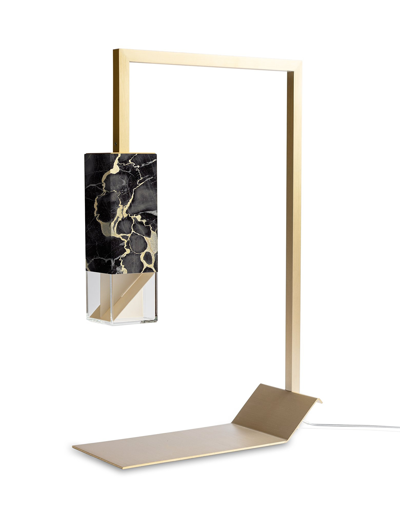 Formaminima Designer Decor & Lighting Lamp/two Black Edition - Table Light In Gold