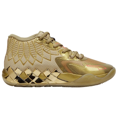 Puma Mens  Mb.01 Golden Child In Metallic Gold/fiery Coral