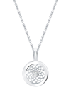 ROSMUNDO WOMEN'S RICAMI 18K WHITE GOLD & 0.05 TCW DIAMOND PENDANT NECKLACE