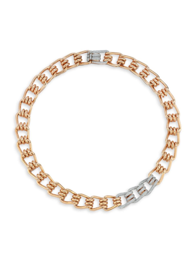 Walters Faith Women's Huxley 18k Rose Gold & 1.31 Tcw Diamond Chain Necklace