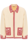 BODE FLORA BEAD-EMBROIDERED JACKET