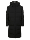 Woolrich Sierra Supreme Hooded Quilted Parka In Black