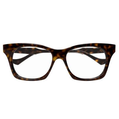 Gucci Cat Eye Frame Glasses Glasses In 002 Havana Havana Transparent