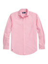Polo Ralph Lauren Men's Oxford Long-sleeve Sport Shirt In Caramel Pink