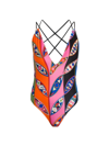 PUCCI WOMEN'S CRISSCROSSED ONE-PIECE SWIMSUIT