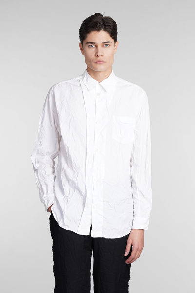 Undercover Shirt In White Cotton