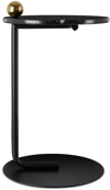 Aytm Black Castellum Side Table In Black
