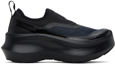 Comme Des Garçons Homme Deux Salomon Slip-on Platform Sneakers In Black