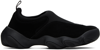 Junya Watanabe Black Oakley Factory Team Edition Flesh Slip On Sneakers In Wl-k105-001