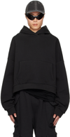 ENTIRE STUDIOS BLACK HEAVY HOODIE