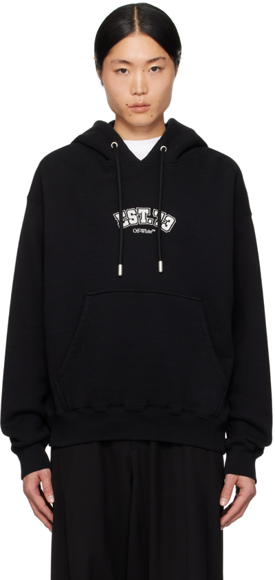 Off-white Men's 10th Anniversary Skate Hoodie In Black
