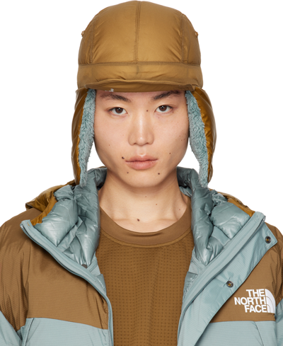 Undercover Brown The North Face Edition Soukuu Down Cap In Bronze Brown/co