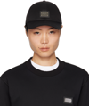 DOLCE & GABBANA BLACK LOGO CAP