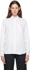 UNDERCOVER WHITE EMBROIDERED SHIRT