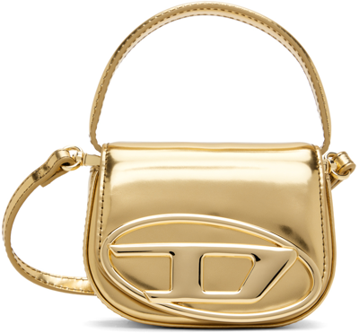 Diesel Shoulder Bag In Metallic