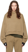 ENTIRE STUDIOS KHAKI HEAVY HOODIE