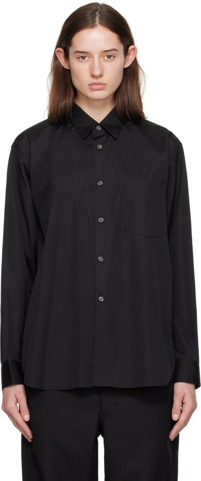 Comme Des Garçons Shirt Black Patch Pocket Shirt In 1 Black