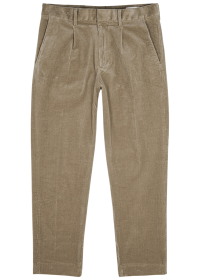 Nn07 Bill Tapered Corduroy Trousers In Beige