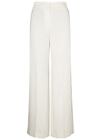 Veronica Beard Millicent Wide Leg Pants In White