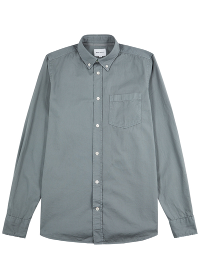 Norse Projects Anton Cotton-twill Shirt In Blue