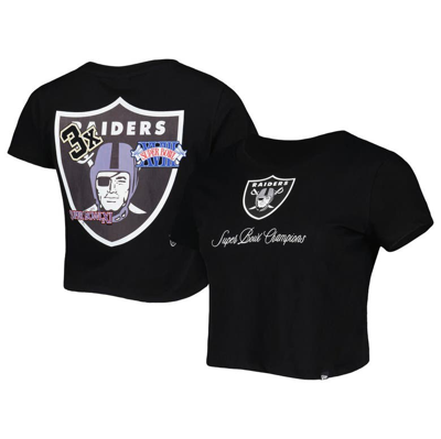 New Era Black Las Vegas Raiders Historic Champs T-shirt