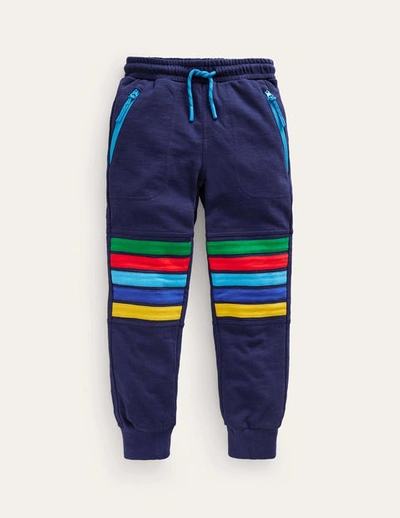 Mini Boden Kids' Warrior Knee Joggers Twilight Blue Boys Boden