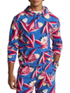 POLO RALPH LAUREN MEN'S FLORAL FRENCH TERRY HOODIE