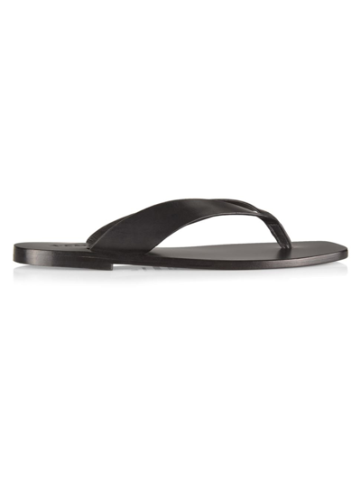 A.emery Kinto Leather Sandals In Black