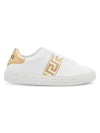 VERSACE WOMEN'S EMBROIDERED LOW-TOP SNEAKERS