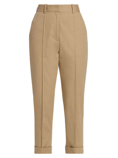 3.1 Phillip Lim / フィリップ リム Women's Cropped Carrot Trousers In Khaki