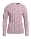 Stilosophy Man Sweater Pastel Pink Size Xxl Acrylic, Wool