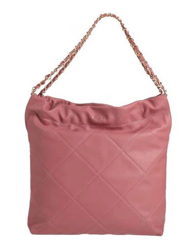 My-best Bags Woman Handbag Pastel Pink Size - Leather