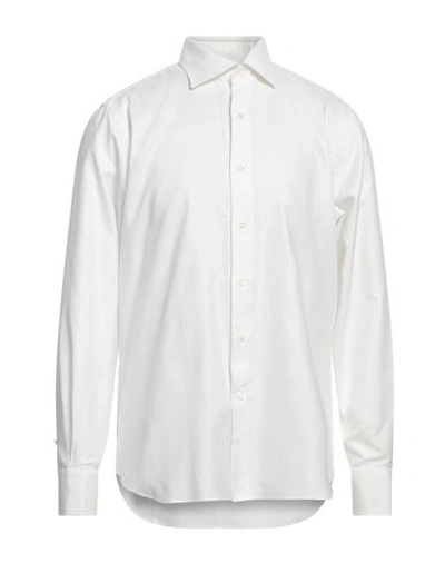 Alessandro Gherardi Man Shirt Off White Size 17 ½ Cotton