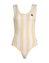 RUSSELL ATHLETIC RUSSELL ATHLETIC WOMAN TANK TOP YELLOW SIZE L COTTON, ELASTANE