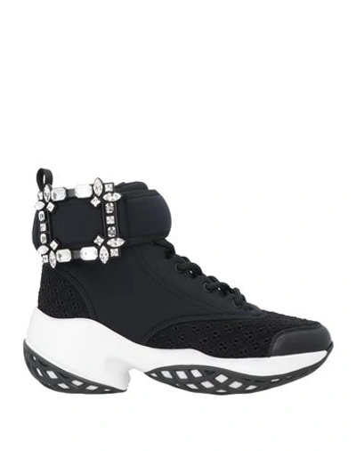 Roger Vivier Woman Sneakers White Size 11 Leather