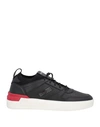 Tod's No Code Tod's No_code Man Sneakers Black Size 8.5 Leather, Textile Fibers In Black
