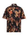 Dior Homme Man Shirt Black Size 16 Cotton In Black
