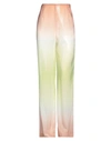 Gcds Woman Pants Light Green Size M Polyester In Green