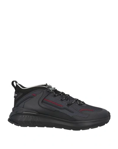 Tod's No Code Tod's No_code Man Sneakers Black Size 8 Leather, Textile Fibers