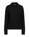 Maison Margiela Merino Wool Sweater Woman Black In Black