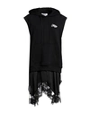 Msgm Woman Mini Dress Black Size L Cotton, Polyester, Polyamide