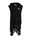Msgm Woman Mini Dress Black Size M Cotton, Polyester, Polyamide