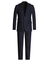 Eleventy Man Suit Navy Blue Size 38 Wool, Cashmere, Elastane