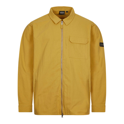 Barbour Dome Overshirt In Yellow