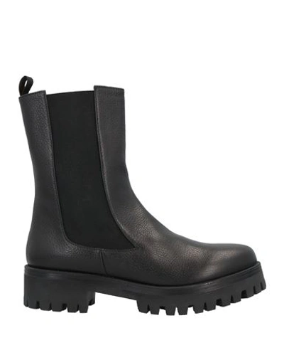 Société Anonyme Woman Ankle Boots Black Size 11 Soft Leather