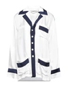 Kimhēkim Kimhekim Woman Shirt White Size 4 Rayon In White