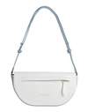 My-best Bags Woman Shoulder Bag White Size - Leather