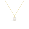 OLIVIA & PEARL UAT POWER PEARL PENDANT IN 18CT YELLOW GOLD