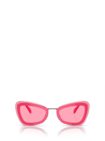 Swarovski Cat In Pink