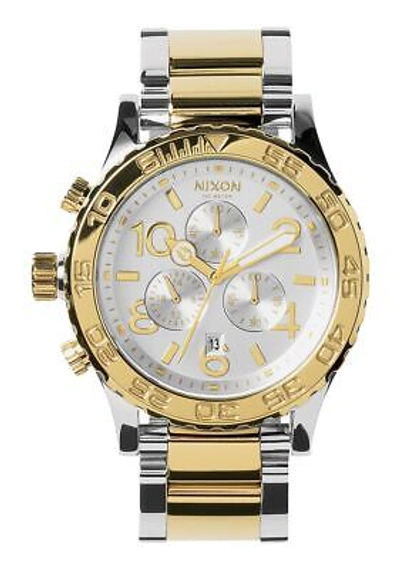 Pre-owned Nixon Unisex Watch 42-20 Chrono , 42 Mm A037-1431-00